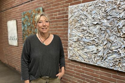 Die Werke von Sonja Knoop können noch bis zum 1. November in der Stadtbücherei angeschaut werden.