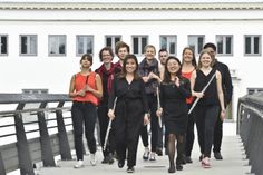 Die jungen Musikerinnen und Musiker musizieren in Malente.