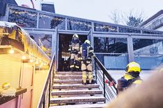 Feuerwehreinsatz in Timmendorfer Strand: Brennende Gasflasche in einem Wintergarten