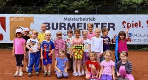 Nachwuchs in der Tennisabteilung des SC Kellenhusen.