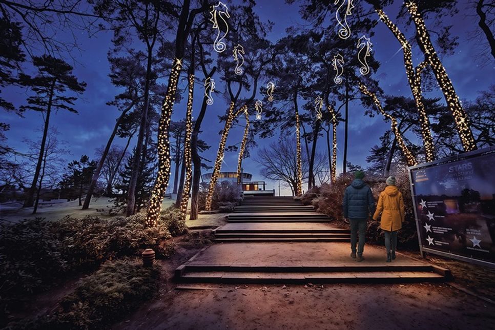 Winterstrandpark startet am 31. Oktober: Timmendorfer Strand macht den Winter zur Erlebniswelt