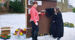 Foodsharing: Erster „fairteiler“ für den Bezirk Ostholstein Süd in Ratekau eröffnet