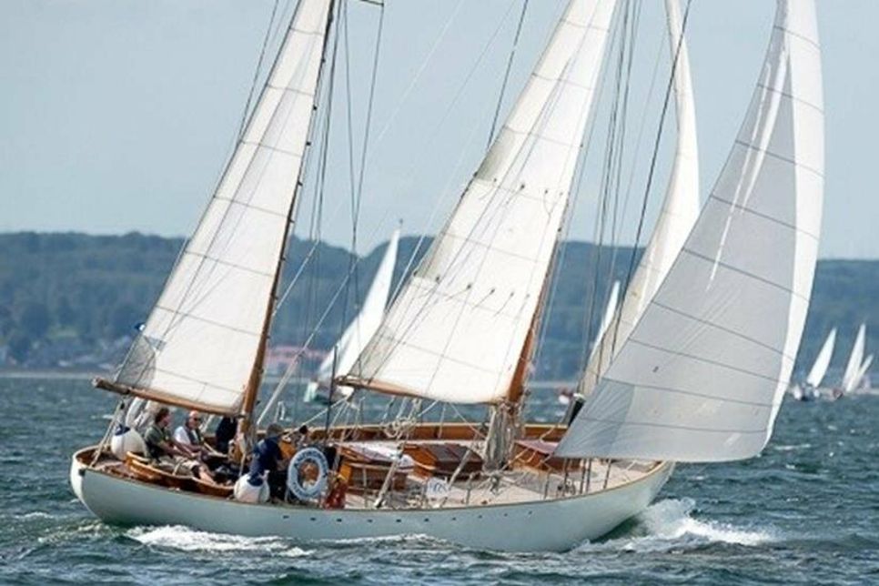 Vom Hafen aus geht es auf die Regattabahn.