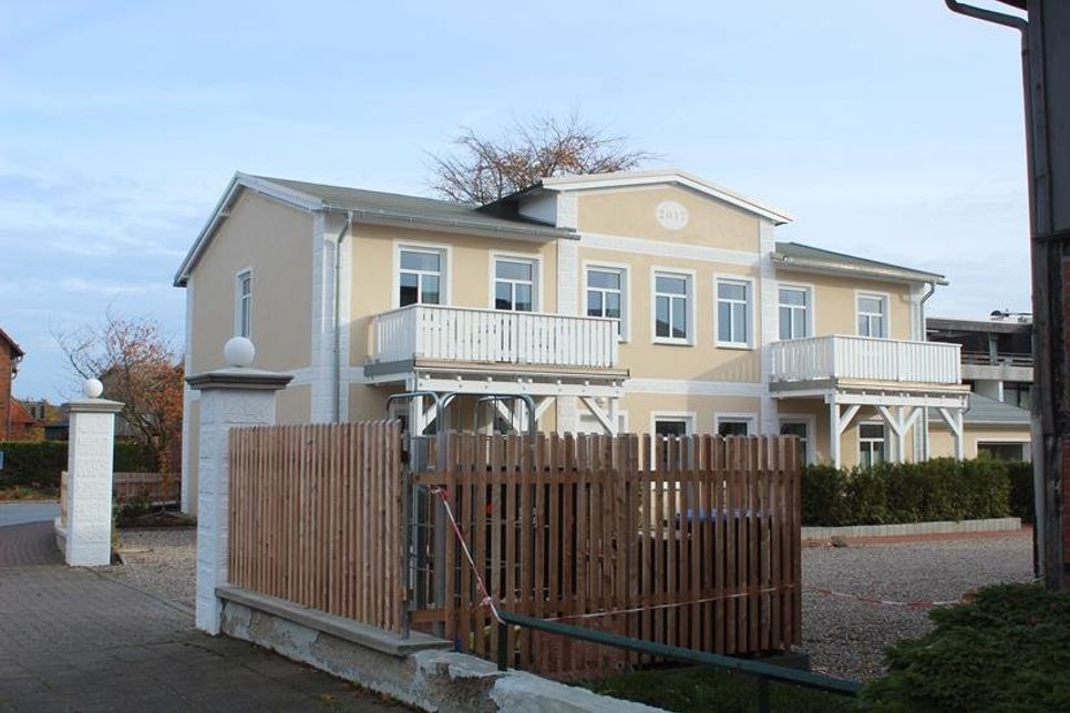 Das Haus (Hof Schwarten) in der Cismarer Straße 1.