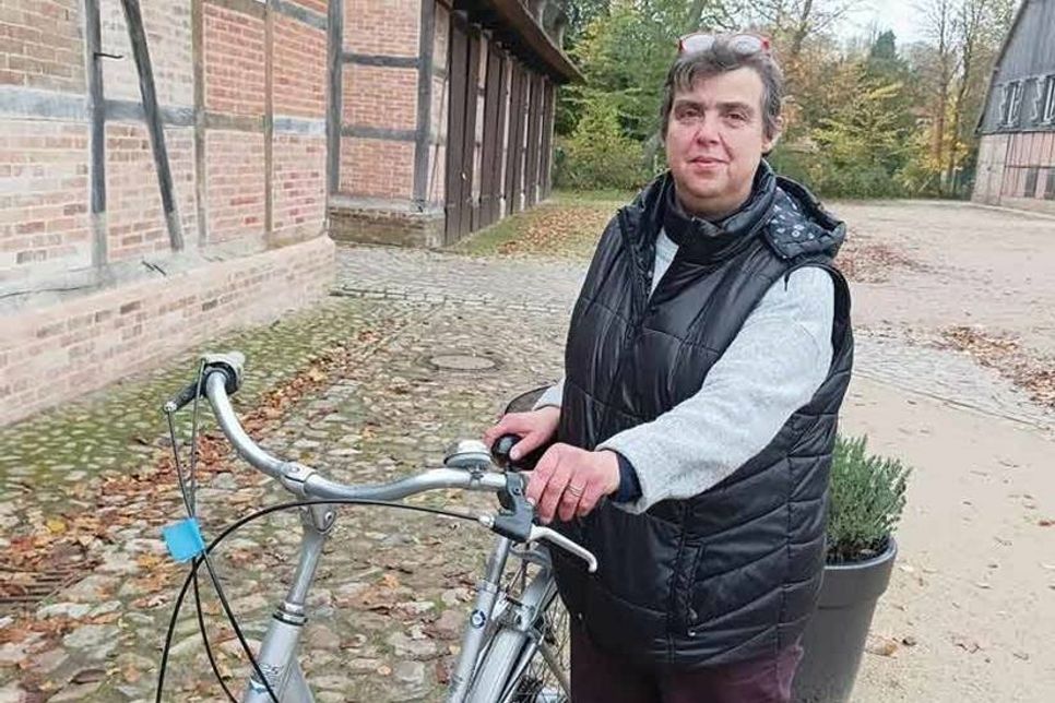 Schnäppchen: Ursula ergatterte ein Fahrrad für nur einen Euro.