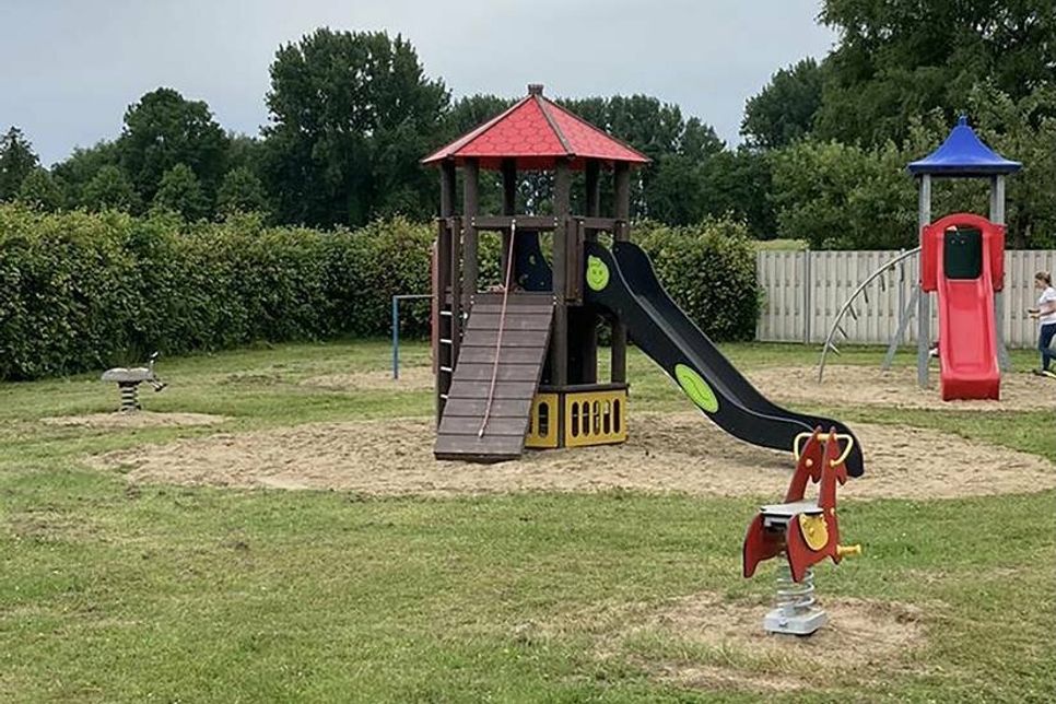 Spielplatz in der Güldenfeldstraße in Harmsdorf.