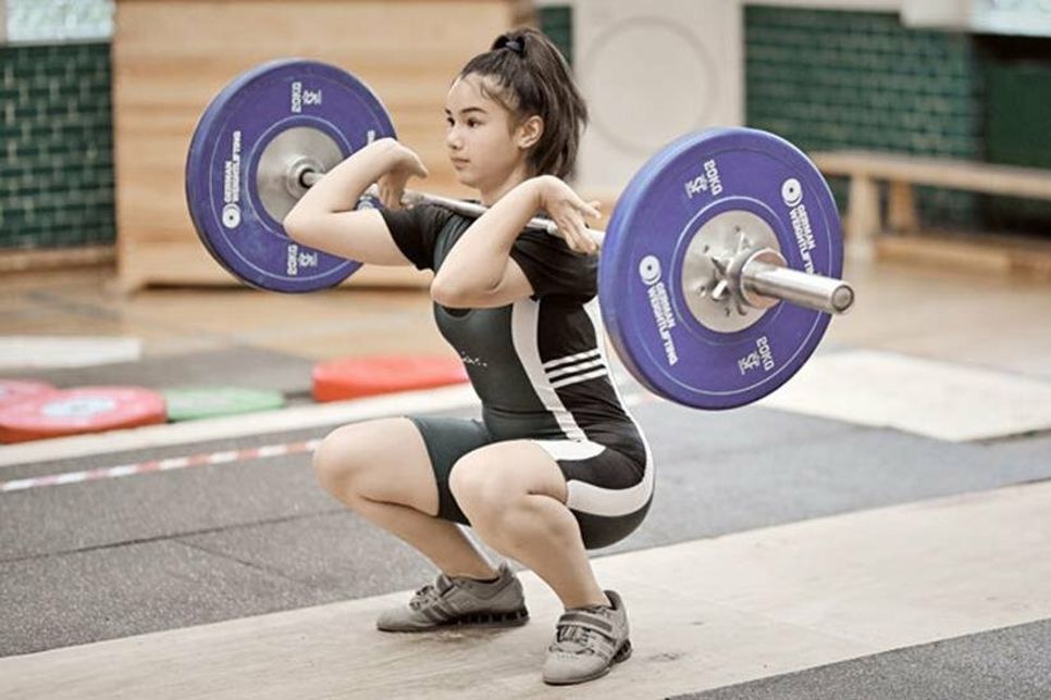 Landesmeisterin Lisan Thiesen.