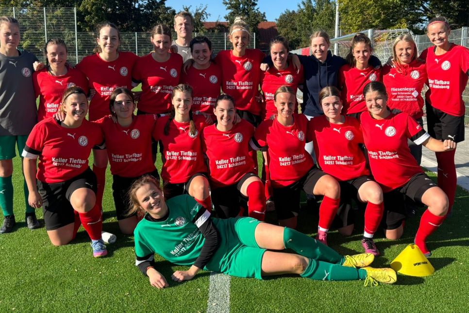 Aufstieg und Siege in Serie: erfolgreiches Jahr für die Frauenmannschaft der Probsteier SG.