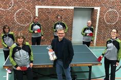 Christiane Lehmann, Michael Luckow (Provinzial), Bente Grimm (vorne v. lks.), Hilke Lüder, Bianca Weiß, Michaela Flackus und Martina Schuldt (hinten v. lks.).