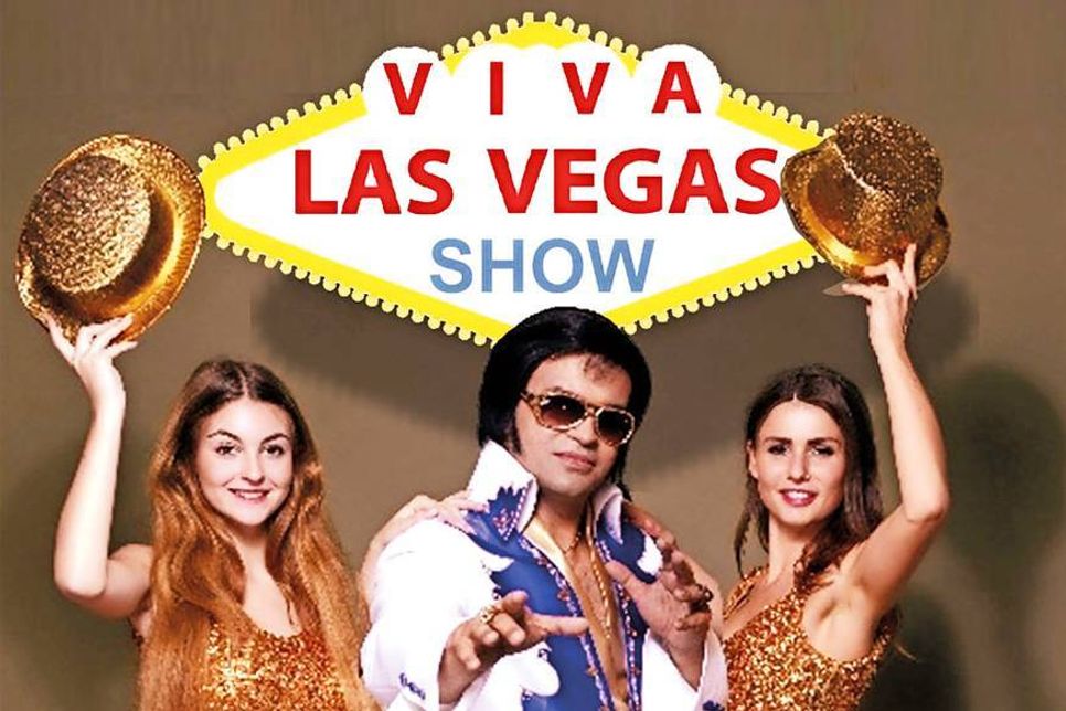 SHELVIS mit seinen „Vegas Dolls“ (Foto: Veranstalter)