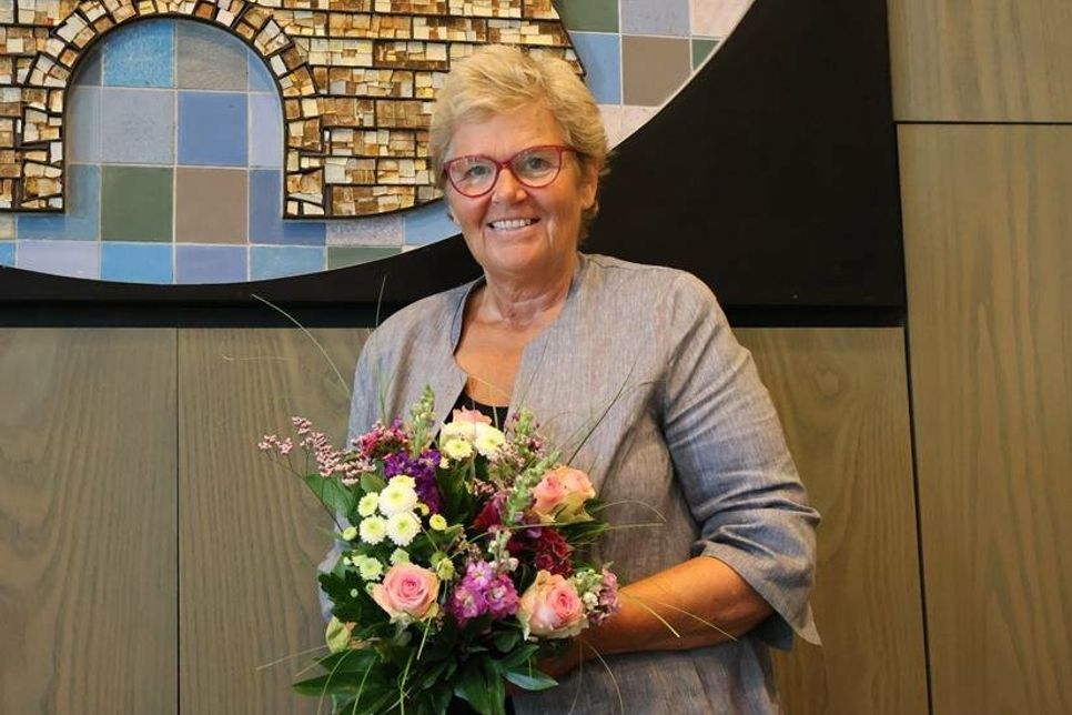 Die neue Kreispräsidentin Petra Kirner.