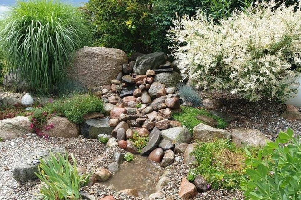 Wasser im Garten - auch eine Spezialität von Gartenkunst Kolbe.