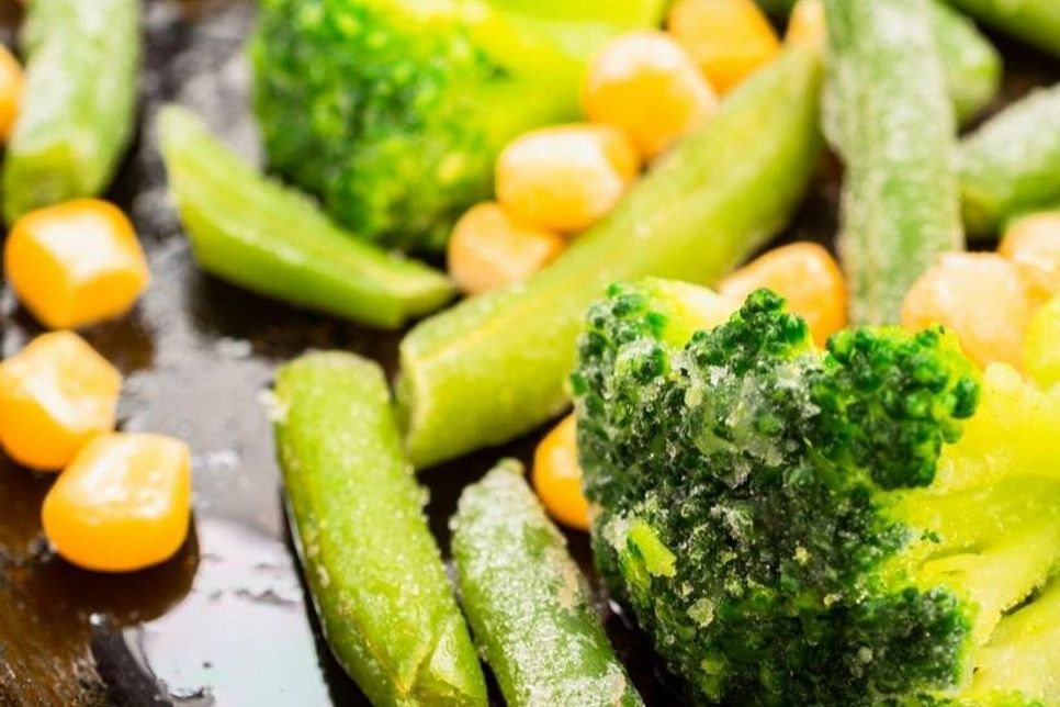 Gefrorenes Gemüse - unter Umständen gesünder, als das frische Gemüse.