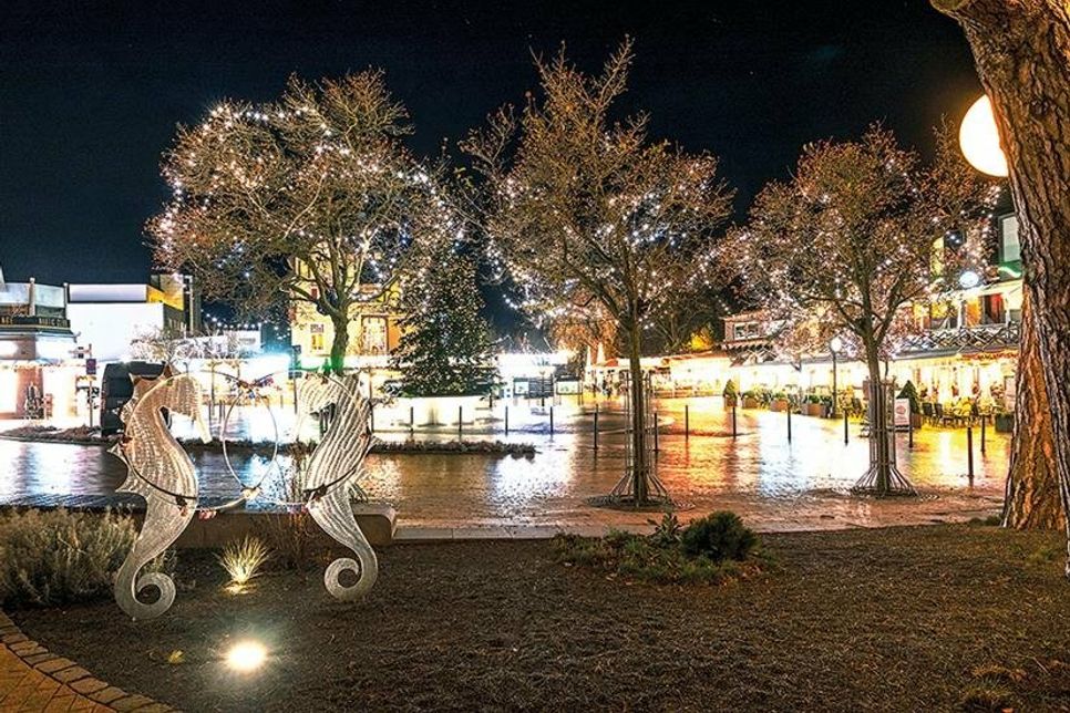 Auch in diesem Winter soll das Timmendorfer Zentrum im Lichterglanz strahlen.