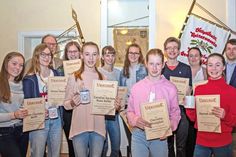 Die Ehrung der verdienten Sportler bildete wieder den Mittelpunkt der Veranstaltung.?