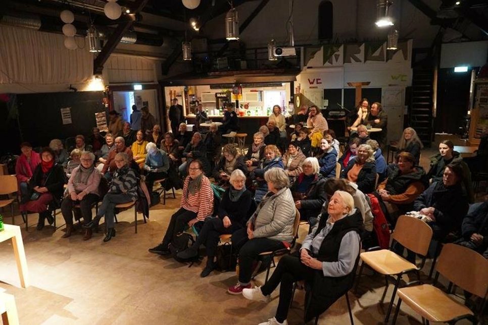 Insgesamt wollten um die 60 Personen beim Info- und Kennenlernabend dabeisein.