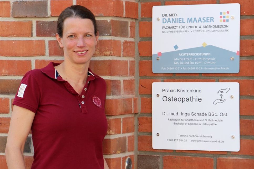 Dr. Inga Sophie Schade ist Humanmedizinerin und Osteopathin.
