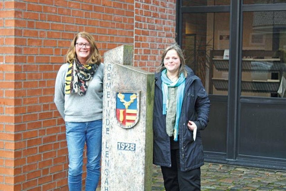 Petra Rathje und Theresa Stobbe