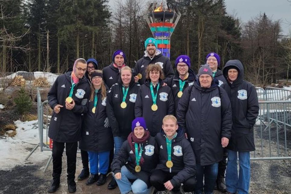 Gold-Team „Stockenten Merkendorf“.