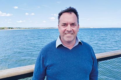 Der 47-jährige Scharbeutzer Jan Jope tritt am 28. September als CDU-Kandidat zur Bürgermeister-Wahl in der Gemeinde Scharbeutz an.