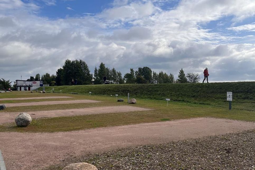 Großzügige Stellplatzboxen warten auf die Gäste.