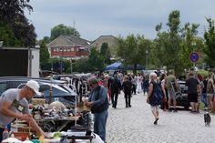 Der Flohmarkt wurde gut angenommen.