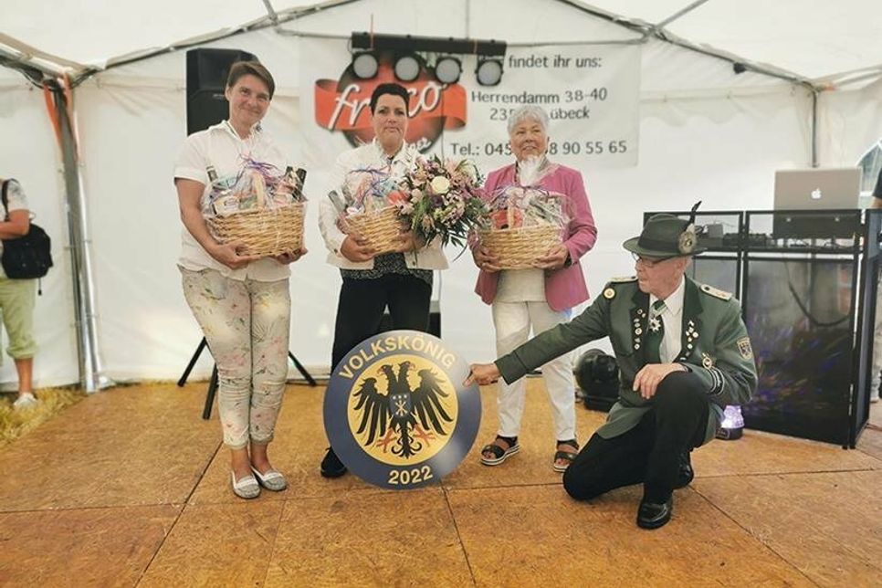 Stefanie Brügmann schoss sich am Samstag zur Volkskönigin.