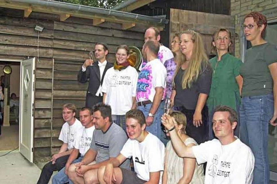 Damals.... Das junge Theater Zeitgeist bezog Anfang der 2000er Jahre seinen Probenraum im Schlossgebiet 1.