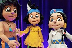 "Yakari und Kleiner Donner" - aufgeführt vom Figurentheater Calimero.