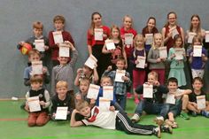 Sportabzeichenverleihung bei der Kinderweihnachtsfeier des TSV.
