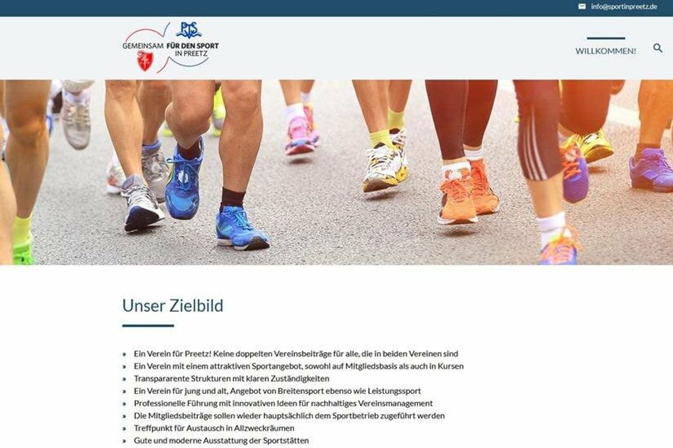 Auf der Website www.sportinpreetz.de sind viele Infos zu finden.