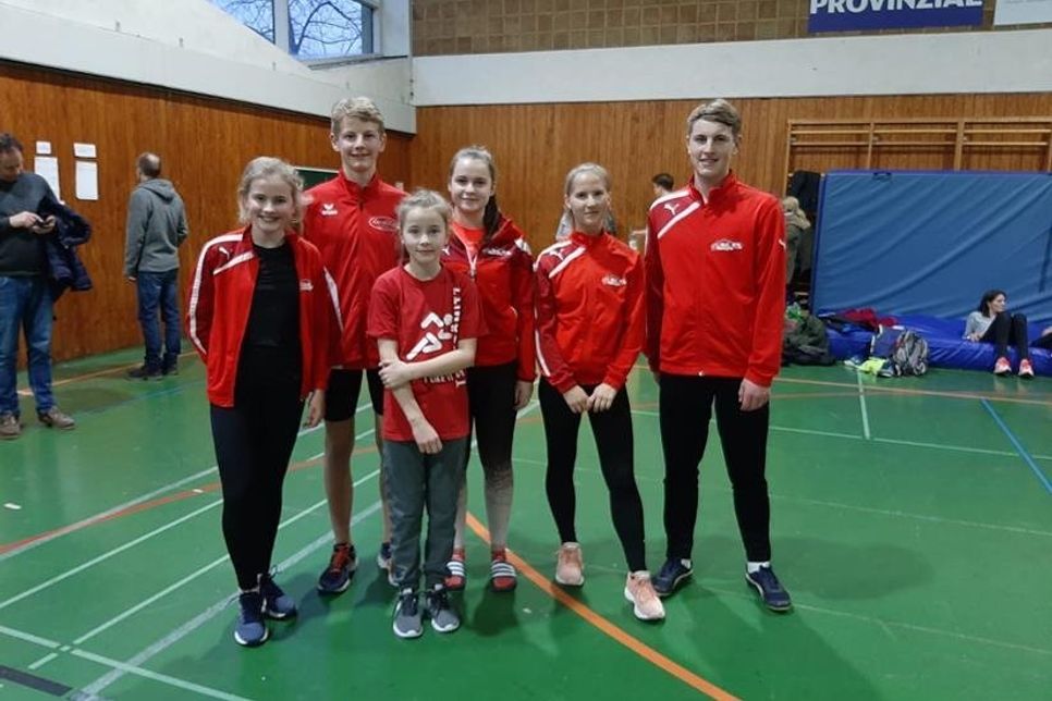 Die Athleten des TSV Grömitz.