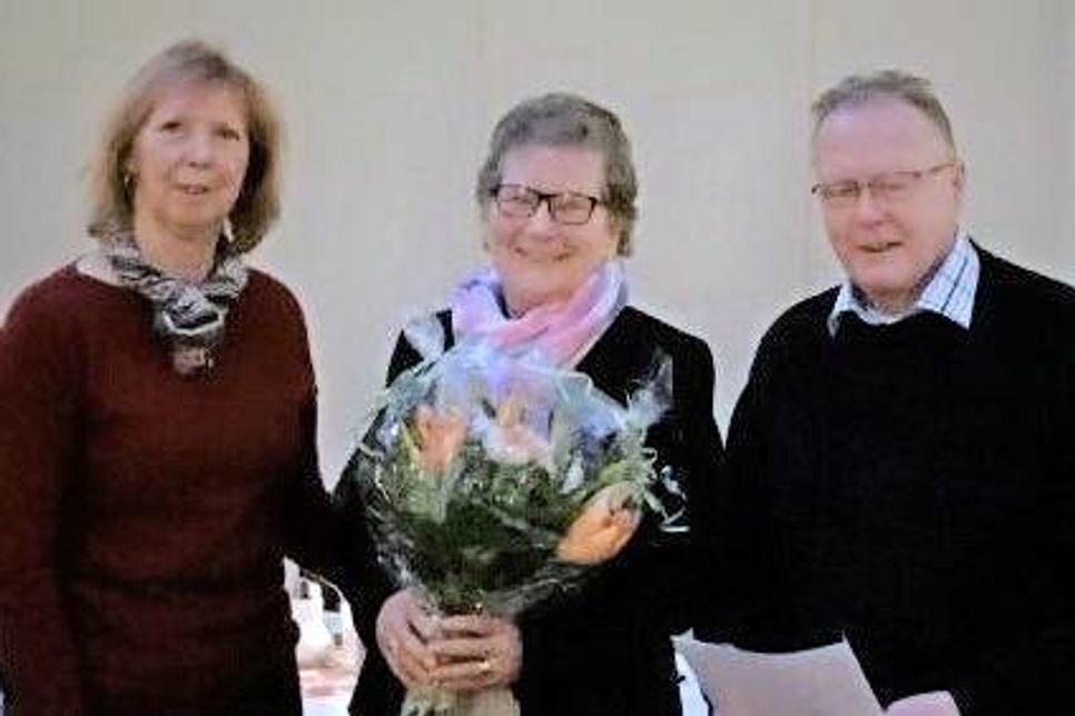 Brita Witt (Gemeinschaftsleiterin), Heike Rohr und Harald Rohr (v. lks.).
