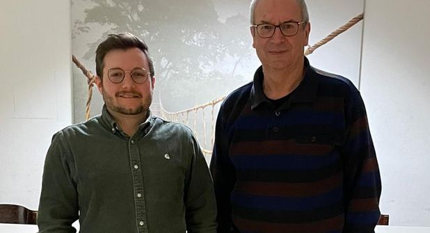 Maximilian Burger (lks.) übernimmt den Vorstandsvorsitz von Peter Zink.