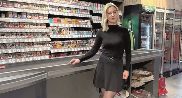 Blick in den neu gestalteten Markt.