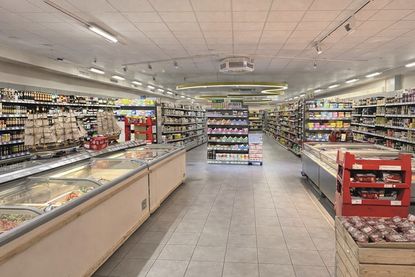 Blick in den neu gestalteten Markt.