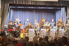Die Bigband der Musikhochschule Lübeck begeisterte das Publikum.