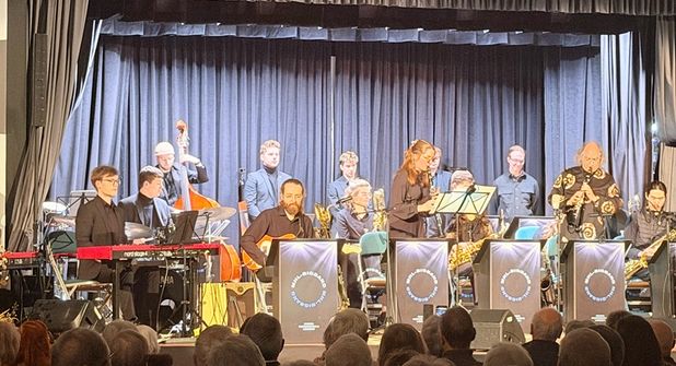 Die Bigband der Musikhochschule Lübeck begeisterte das Publikum.