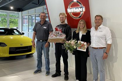 Torsten Koch, Nicklas Petersen, Luisa Hagen und Markus Hagen (v. lks.).