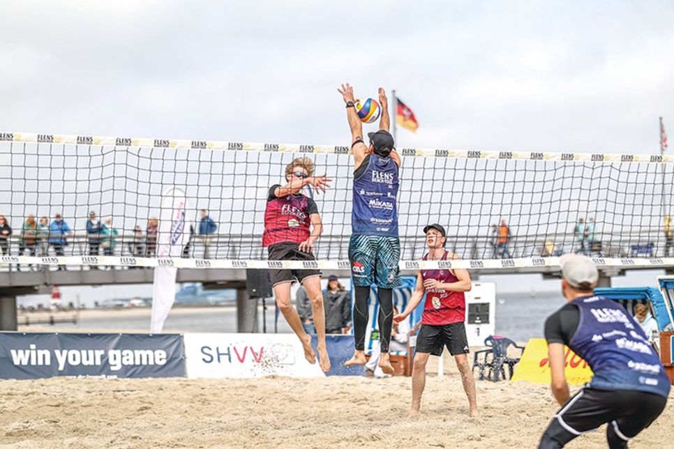 Beach-Volleyball-Turnier am Niendorfer Freistrand:  FLENS Beach-Tour gastiert am 6. und 7. Juni in Niendorf/Ostsee