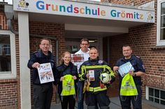 Geschenke für die Schülerinnen und Schüler der drei 1. Klassen.