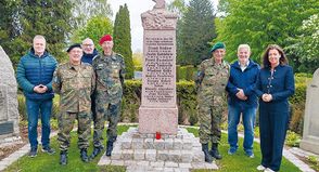 Neugestalteter Bereich auf dem Friedhof Gleschendorf feierlich vorgestellt