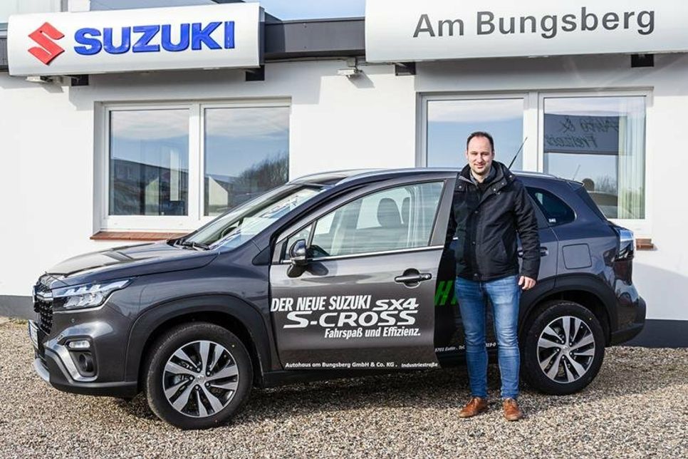 Suzuki Verkaufsberater Paule Ischen lädt alle Interessierten am Samstag, dem 26. März von 10 bis 16 Uhr zum Premiere-Event nach Eutin ein.