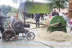 Erntezeit wie früher: Am Sonnabend, 12. August ist Dreschtag am Probstei Museum.