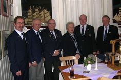 Willi Maschke, Rolf Günther, Hartmut Schuh, Astrid Schäfer, Günter Raule, Volker Haensel (v. lks.).