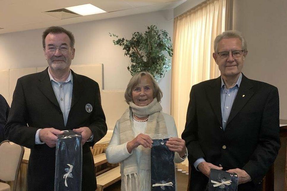 Ein Teil der geehrten Mitglieder.