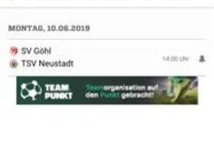 SV Göhl gegen den TSV Neustadt