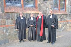 Pastor Jörg Reimann, Pastor Patrick Pulsfort, Probst Dirk Süssenbach und Pastor Hans Hillmann.