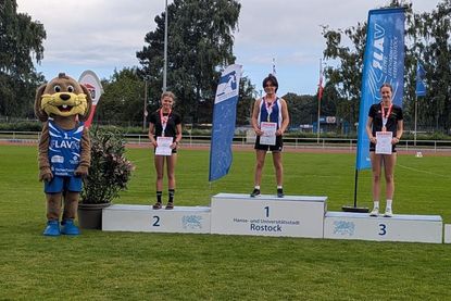 Norddeutsche Meisterschaft in Rostock mit Pia Feline Loors auf dem 2. Platz.