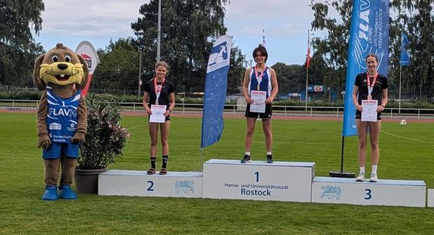 Norddeutsche Meisterschaft in Rostock mit Pia Feline Loors auf dem 2. Platz.